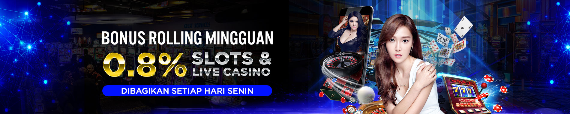 togel288 Bonus Rolling Mingguan 0.8% Slots